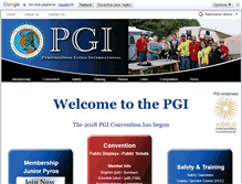 Tablet Screenshot of pgi.org