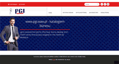 Desktop Screenshot of pgi.waw.pl